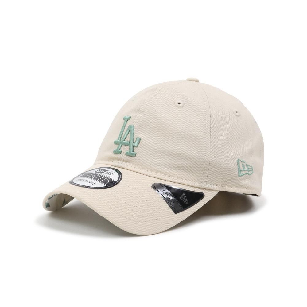 NEW ERA  棒球帽 Soft Nature-Plants MLB 象牙白 綠 920S 洛杉磯道奇 LAD 老帽 NE14148162