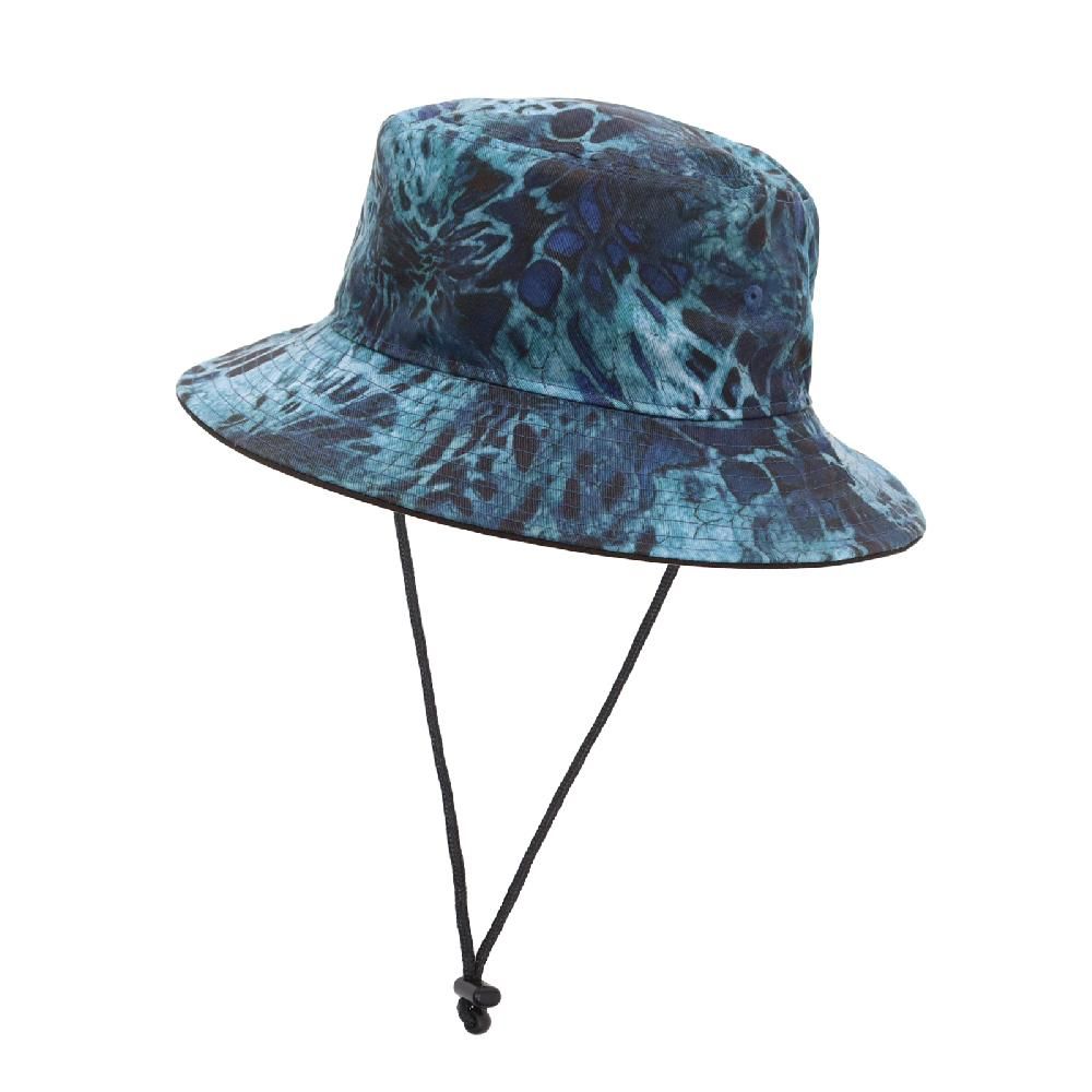 NEW ERA  探險帽 Prym1 Camo Adventure Hat 藍 綠 渲染 可拆帽繩 戶外 帽子 NE14148018