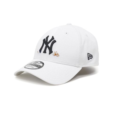 New Era 棒球帽 Party Vibe MLB 白黑 940帽型 爆米花 可調帽圍 紐約洋基 NYY 老帽 NE14148123