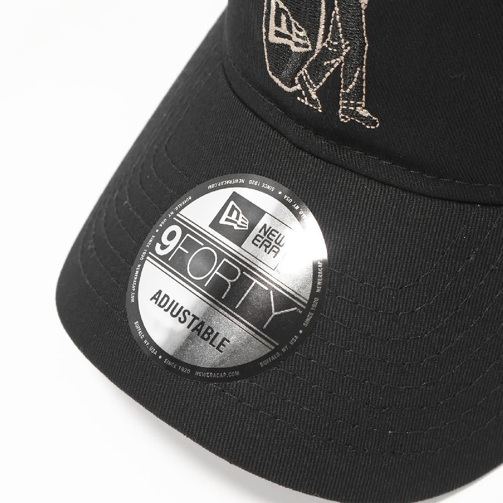 NEW ERA  棒球帽 Bowling Club Cap 黑 軟頂 940帽型 可調帽圍 老帽 帽子 NE14327605