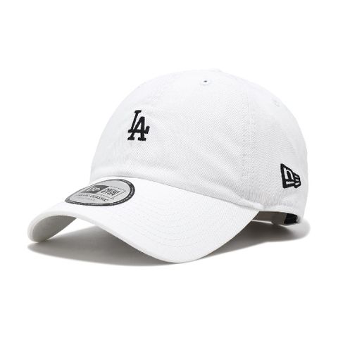 NEW ERA 棒球帽 Classic Essential Mini LOGO MLB 白 洛杉磯道奇 LAD 老帽 NE12324419