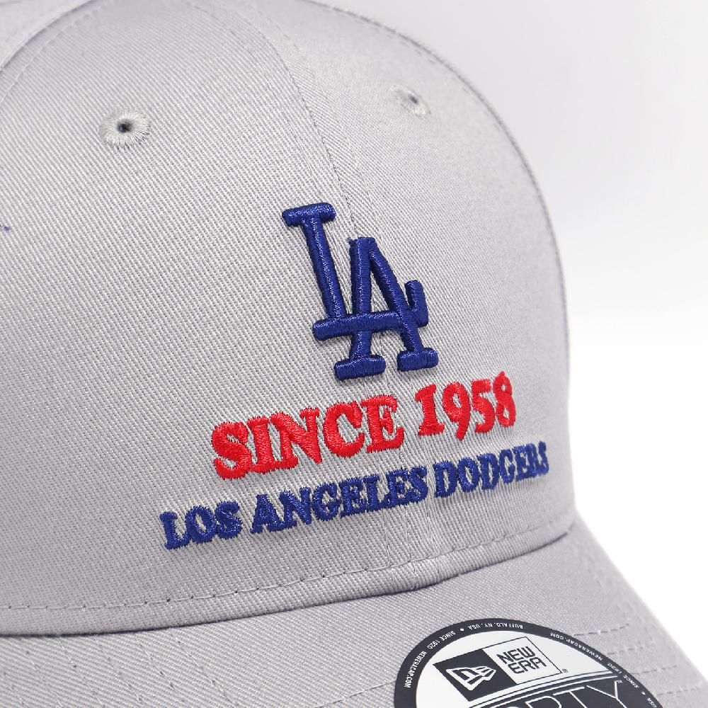 NEW ERA  棒球帽 Home Cheering MLB 灰藍 940帽型 可調帽圍 洛杉磯道奇 LAD 老帽 NE14363554