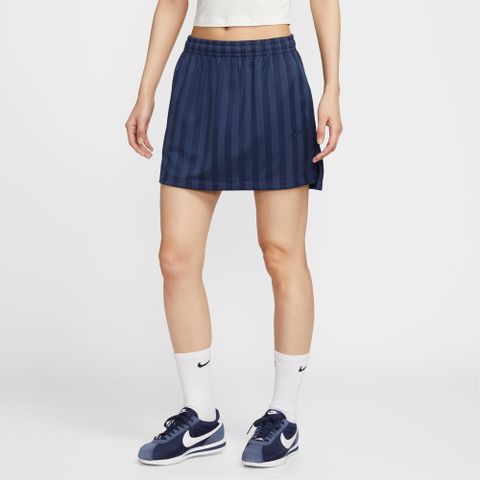 NIKE AS W NSW JQRD STRIPE TRACK SKI 女 短裙 IF1651410