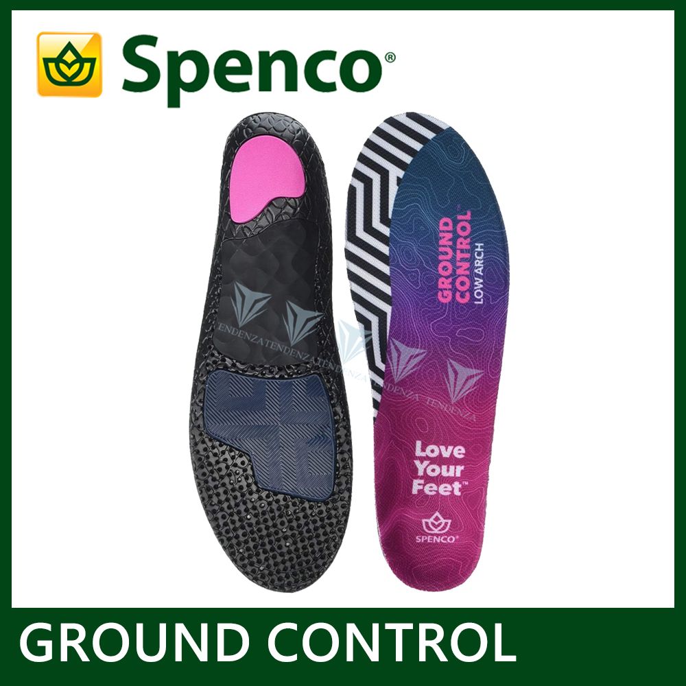 SPENCO 【美國 】GROUND CONTROL 足弓減壓鞋墊-低足弓 SP21774