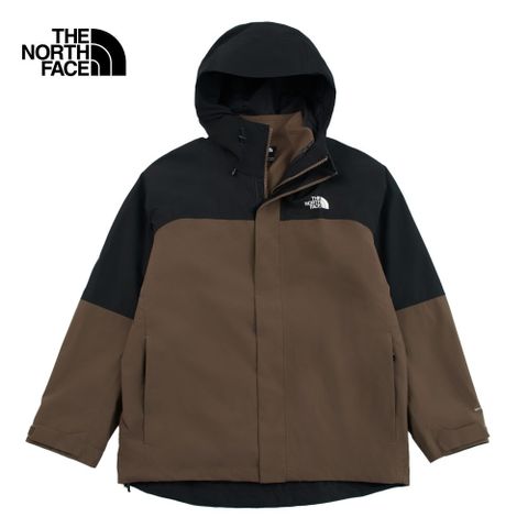 The North Face 北面 男 DryVent防水透氣抓絨內裡連帽三合一外套-NF0A89ZP5EX