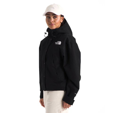 The North Face 女 DryVent防水透氣連帽衝鋒外套-NF0A88YXJK3