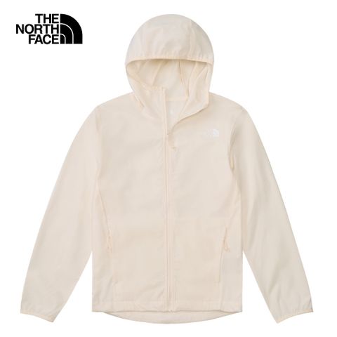 The North Face 女 DWR防潑水連帽防風外套-NF0A8BW9QLI