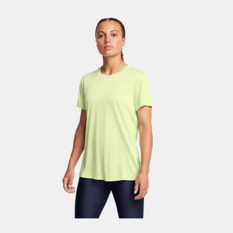 【UNDER ARMOUR】Tech Twist 短T-Shirt 女 若芽色-1384230-383