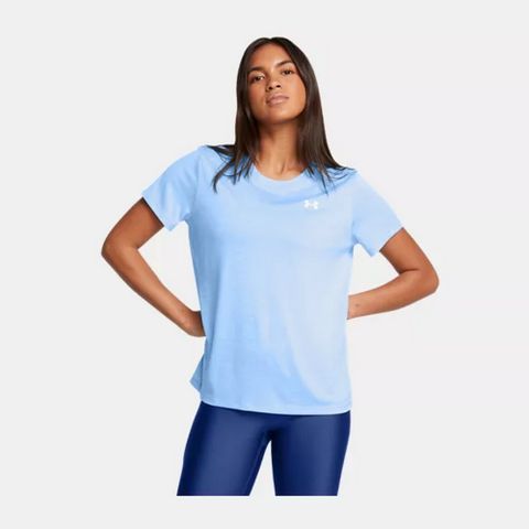【UNDER ARMOUR】Tech Twist 短T-Shirt 女 藍色-1384230-465