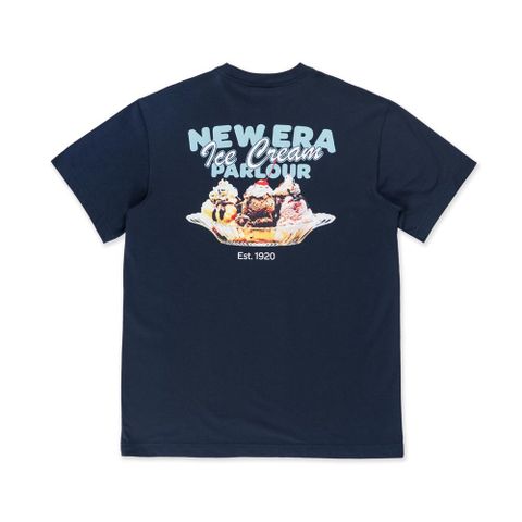 NEW ERA 短袖Tee HOME CHEERING NEW ERA 海軍藍 男女款 -NE14363712