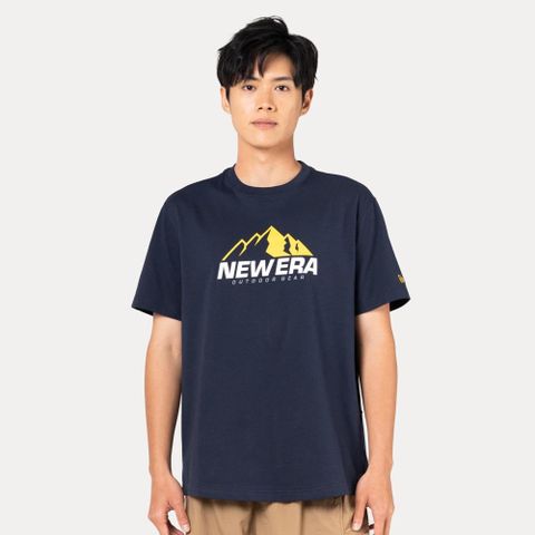 NEW ERA 短袖Tee OUTDOOR BOLD COLOR NEW ERA 海軍藍 男女款 -NE14326564