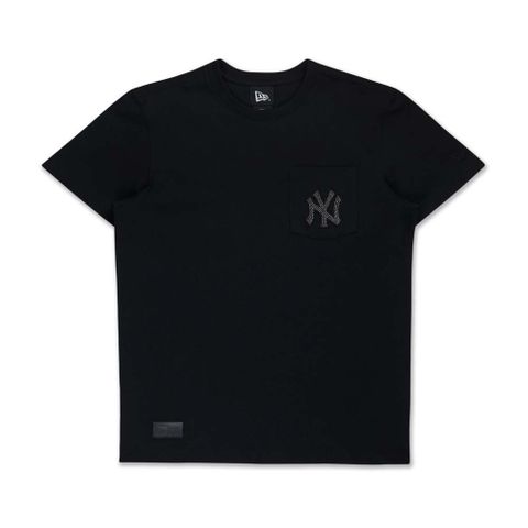 NEW ERA 短袖袋Tee NEW ERA DARK 90S 紐約洋基 黑 男女款 -NE14364845