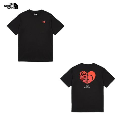 The North Face 北面 男/女 LOGO印花短袖T恤-NF0A8D7UJK3