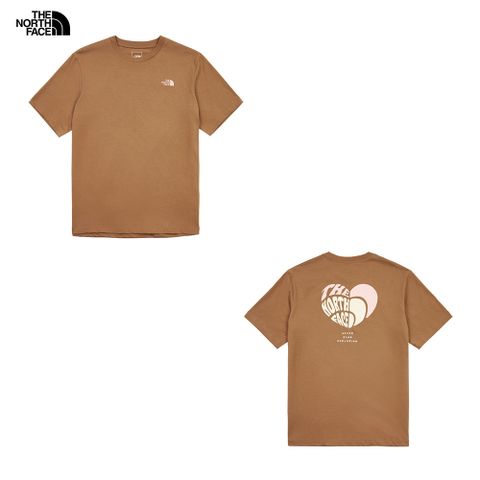 The North Face 北面 男/女 LOGO印花短袖T恤-NF0A8D7U6IH