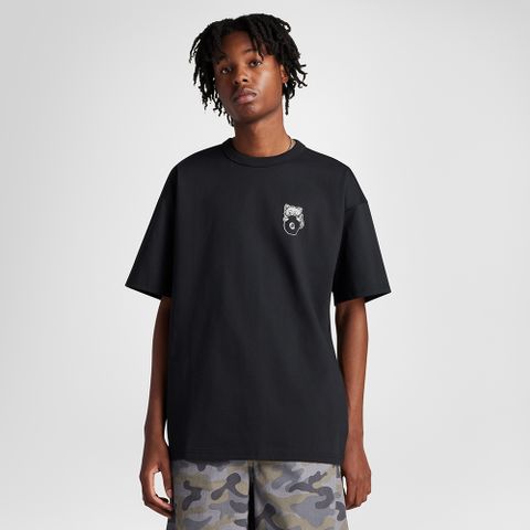 CONVERSE 匡威 8 BALL TEE 短袖上衣 男 黑色-10027729-A01