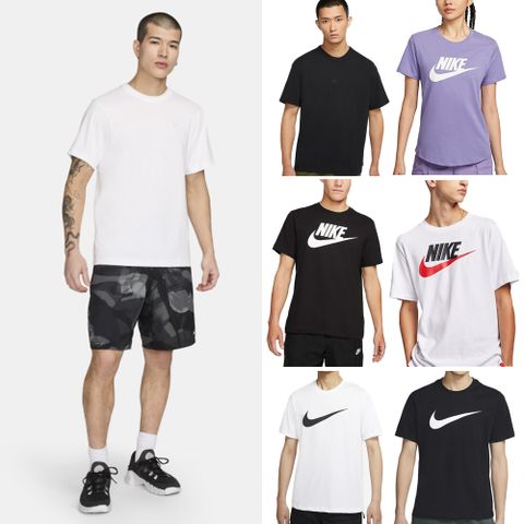 NIKE 男女運動休閒短袖T恤