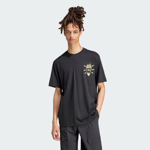 adidas 愛迪達 Q12 TS STREET B 短袖上衣 男 黑色-JP2672