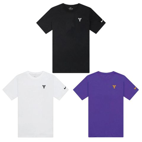 NIKE 耐吉 Nike Bettermental 短T 黑/白/紫 曼巴 HJ3319-010/100/504