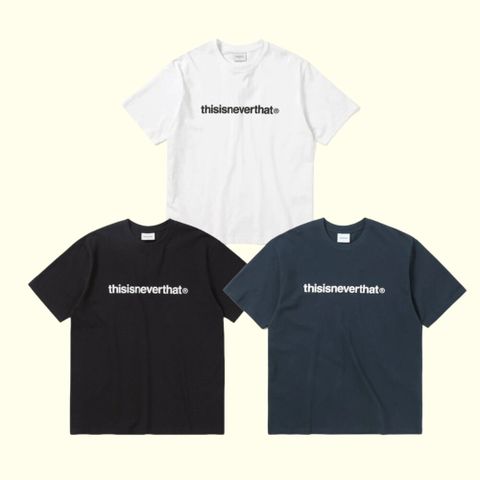 Thisisneverthat T-Logo Tee 海軍藍/白色/黑色 短袖T TN240TTSST01