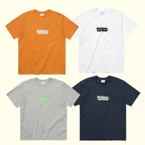 Thisisneverthat OL-Logo Tee 白色/海軍藍/橘色/灰色 上衣 短袖Tee TN250TTSST05