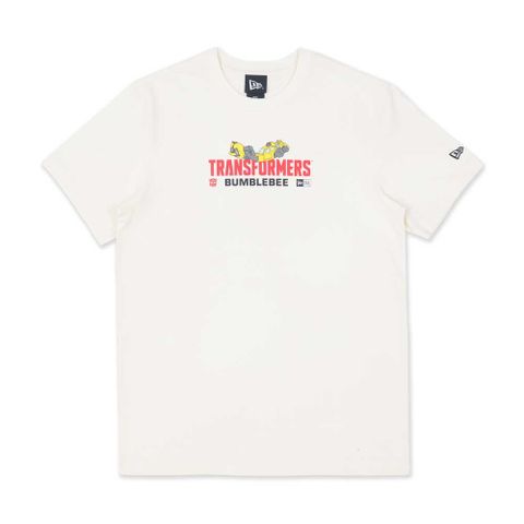 NEW ERA 男女款 短袖上衣 TRANSFORMERS NE 象牙白_NE14112086