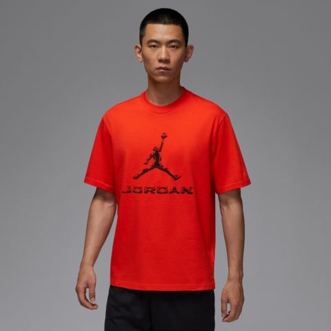 【NIKE】AS M J DF JD SPRT BRND SS CREW 男 短袖上衣 橘色-HQ9092891