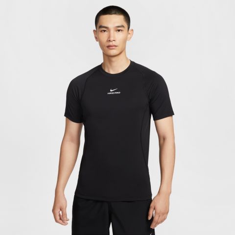 【NIKE】AS M NP DF NPT SS TOP 男 短袖上衣 黑色-HV0410010