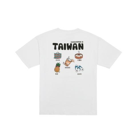 CONVERSE COTTON JERSEY CITY TEE 短袖 男-MCH652-001