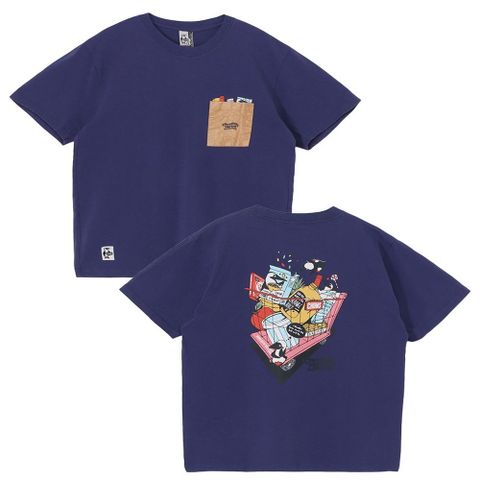 CHUMS 男女款 Chumleys Market Pocket T-Shirt短袖上衣 紫色_CH012517P001
