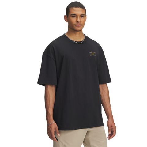 【UNDER ARMOUR】UA 男 HWT WOVEN LABEL 短袖T-Shirt