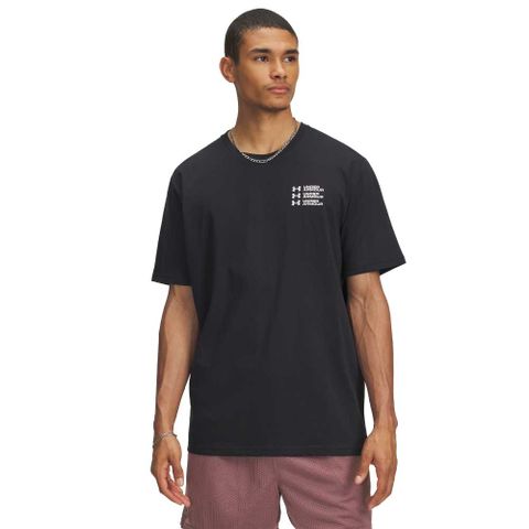 【UNDER ARMOUR】UA 男 TRIPLE STACK LC LOGO 短袖T-Shirt