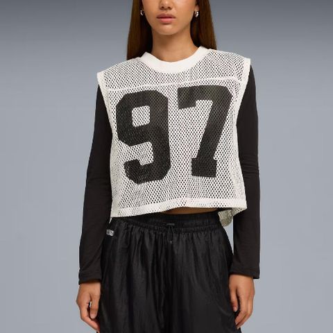 x ROSE 網狀上衣 Relaxed Mesh Top 聯名 無袖 朴彩英 米白 無小卡 63380477