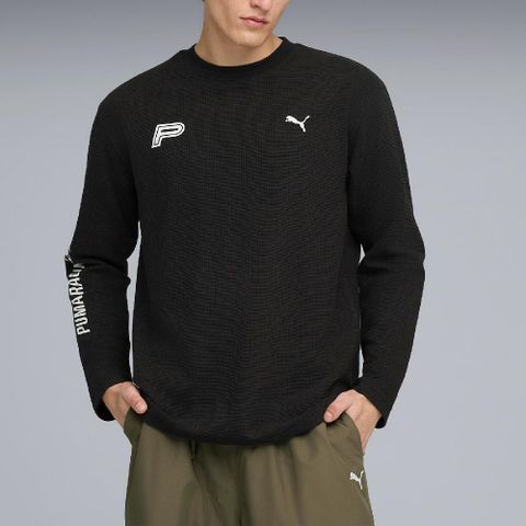 上衣 Future Archive 黑 長袖 寬鬆 圓領 歐規 E.SO 瘦子著用款 632077-01