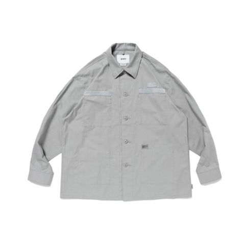 Wtaps Jmod 01/Ls/Cotton.Ripstop GRAY 襯衫 灰色 251WVDT-SHM01