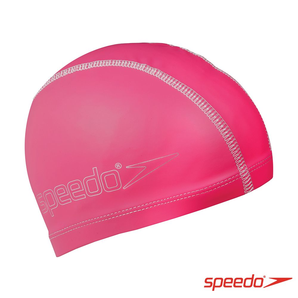 SPEEDO  兒童合成泳帽 Pace 粉紅