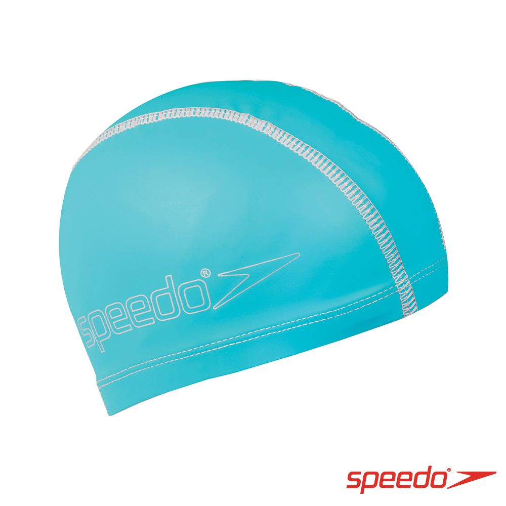 SPEEDO  兒童合成泳帽 Pace 水藍