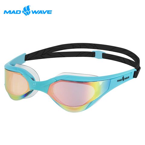 MADWAVE 俄羅斯 RAZOR RAINBOW 成人泳鏡
