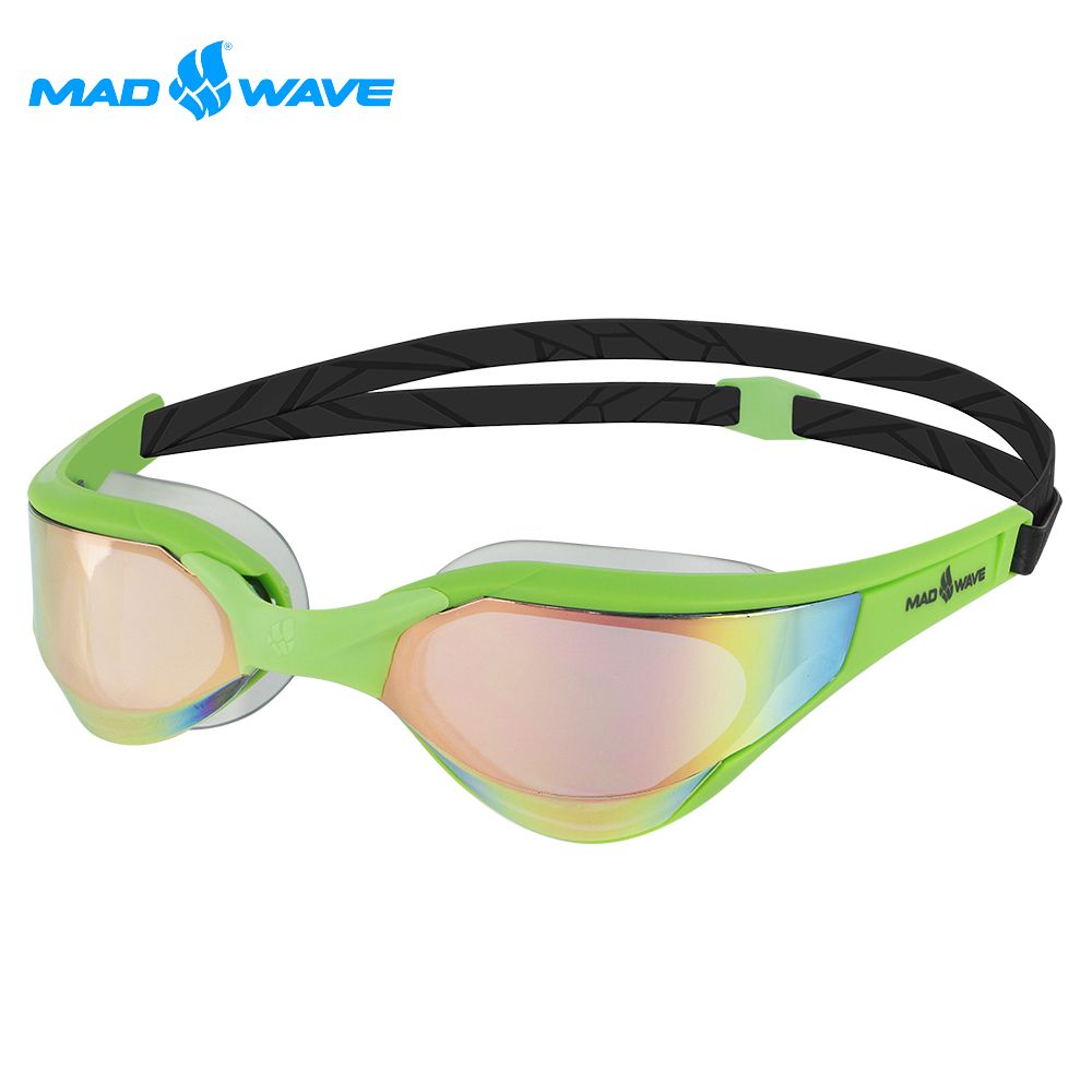 MADWAVE 俄羅斯 RAZOR RAINBOW 成人泳鏡