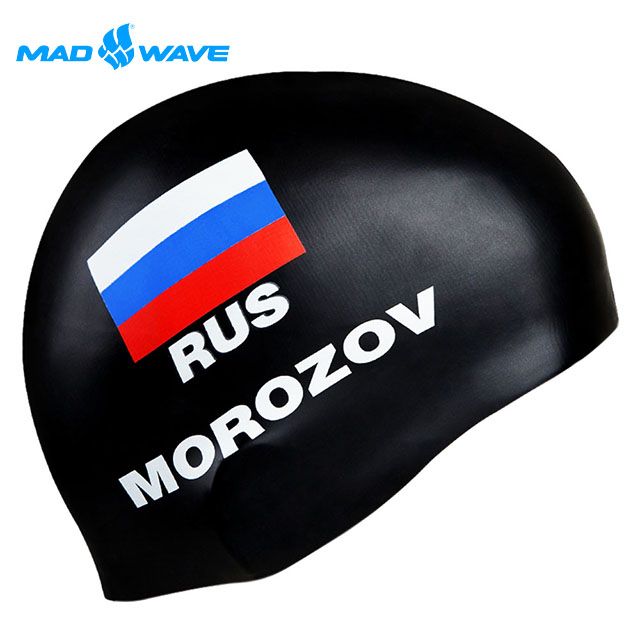 MADWAVE 俄羅斯 MOROZOV 成人矽膠泳帽