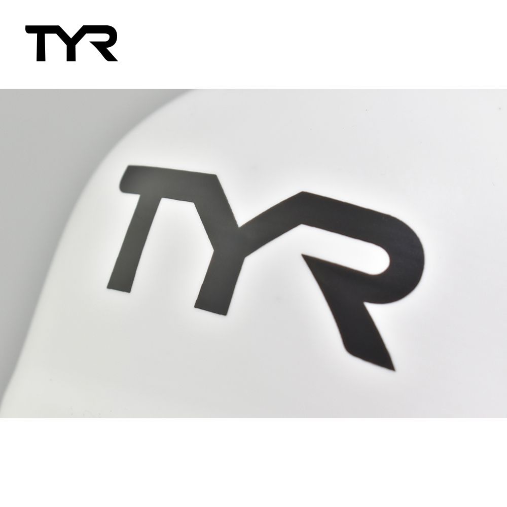 TYR 3D矽膠泳帽 5240006-白色