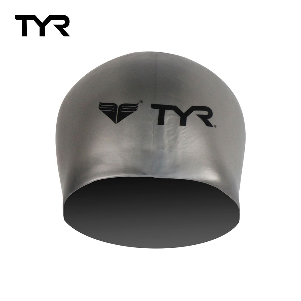 TYR 美國 成人矽膠泳帽 Solid Silicone cap台灣總代理--兩色可選