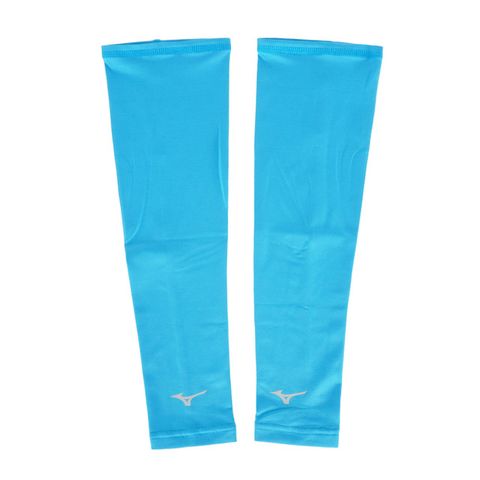 MIZUNO 美津濃 ARM Guard [32TY8G0119] 臂套 袖套 運動 工作 吸汗 快乾 防曬 輕薄 2入 水藍