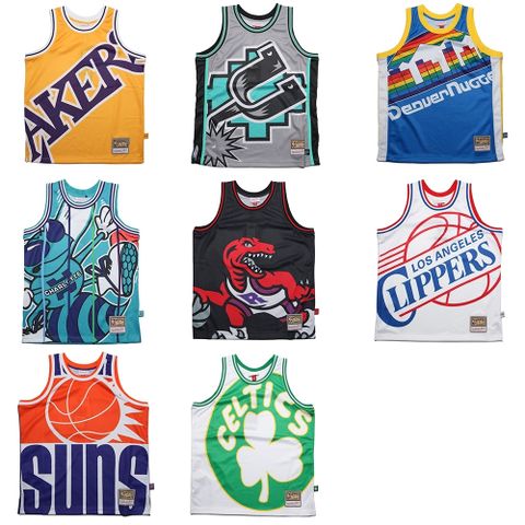 Mitchell & Ness M&N 球衣 背心  BIG FACE JERSEY 2.0 大LOGO 上衣 MN21ATK01-