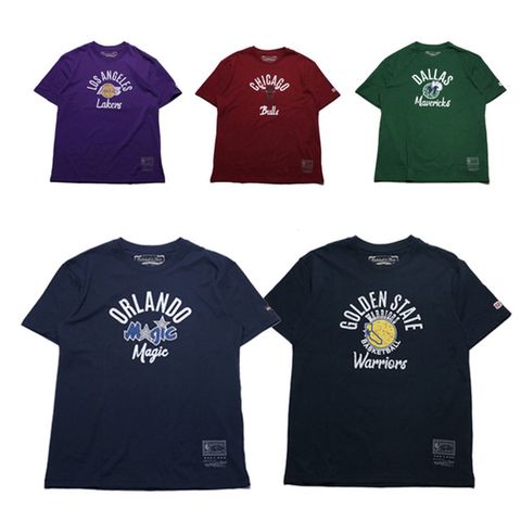 Mitchell & Ness M&N 短袖 TEAM PRACTICE 獨行俠 公牛 勇士 湖人 復古 男 MINTS007-