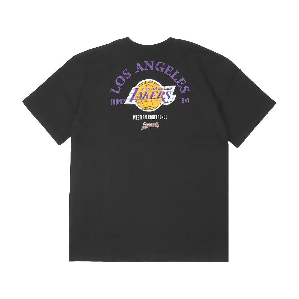  Mitchell ness 短袖 City Pride NBA 黑 黃 紫 純棉 洛杉磯湖人 LAL 短T 棉T M&N MNTS043LAL