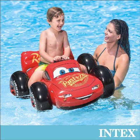 INTEX 麥坤CARS水上汽車坐騎 適用:3歲+(57516)