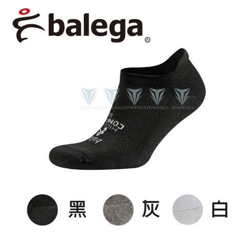 Balega 美國 舒適運動短襪Hidden Comfort-灰