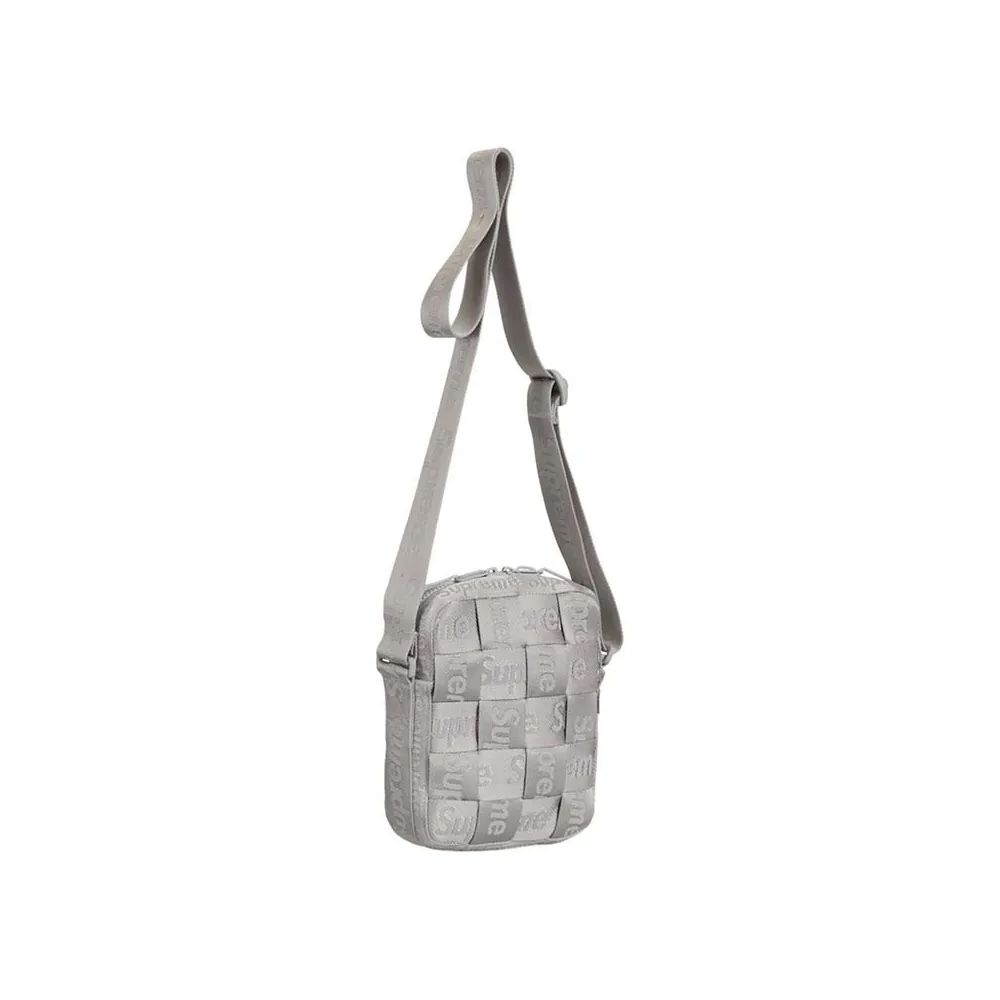 バッグ Supreme 24SS Woven Shoulder Bag (Grey) Supreme Woven Shoulder Bag SS24 Grey - SS24 - US