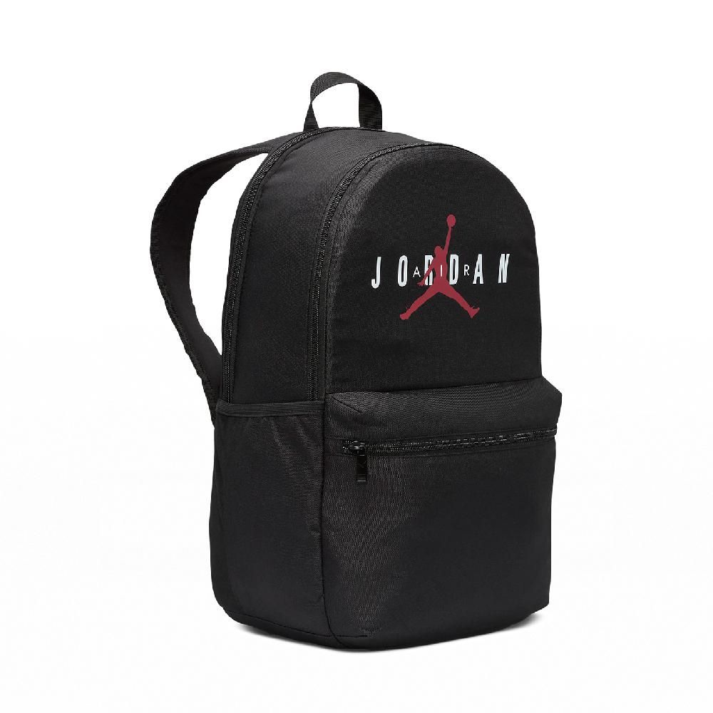 NIKE 耐吉 後背包 Jordan Backpack 黑 紅 13吋 多夾層 喬丹 筆電包 雙肩包 背包 JD2413006AD-005