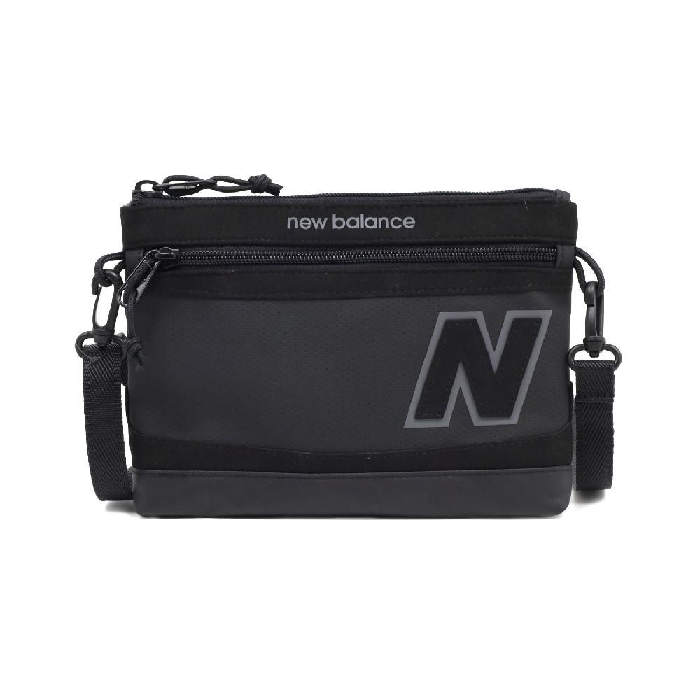 NEW BALANCE 側背包 Legacy Shoulder Bag 黑 灰 多夾層 肩背包 側背包 小包 隨行包 NB LAB23106BKK